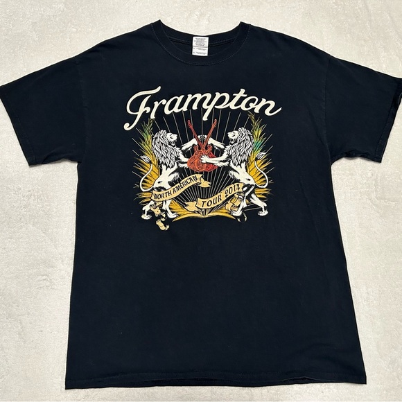Peter FRAMPTON 2014 Concert Tee Size L - Picture 1 of 5
